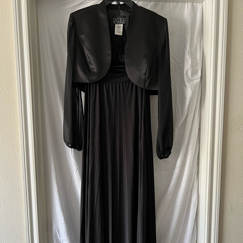 Strapless Formal Gown w/ cover